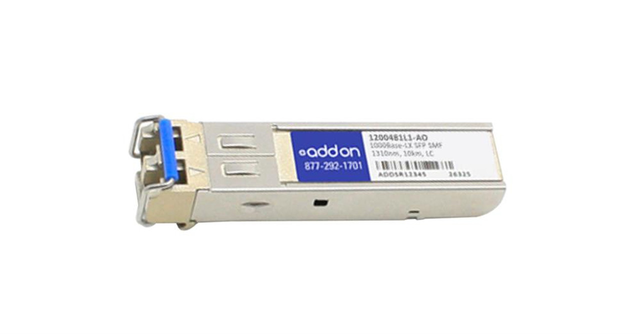 1200481L1AOK ADDONICS 1Gbps 1000Base-LX Single-mode Fiber 10km 1310nm Duplex LC Connector SFP Transceiver Module for Adtran Compatible