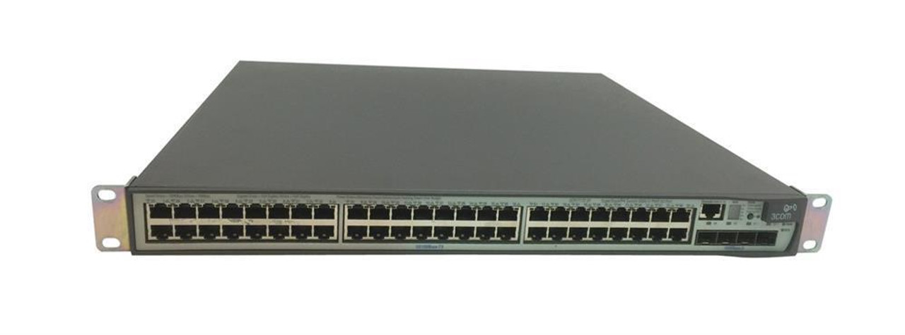 JE107AABA HP E5500-48-poe 48-Ports 10BASE-T/100BASE-TX RJ-45 PoE Manageable Layer3 Rack-mountable Stackable Ethernet Switch with 4x SFP (mini GBIC) Ports