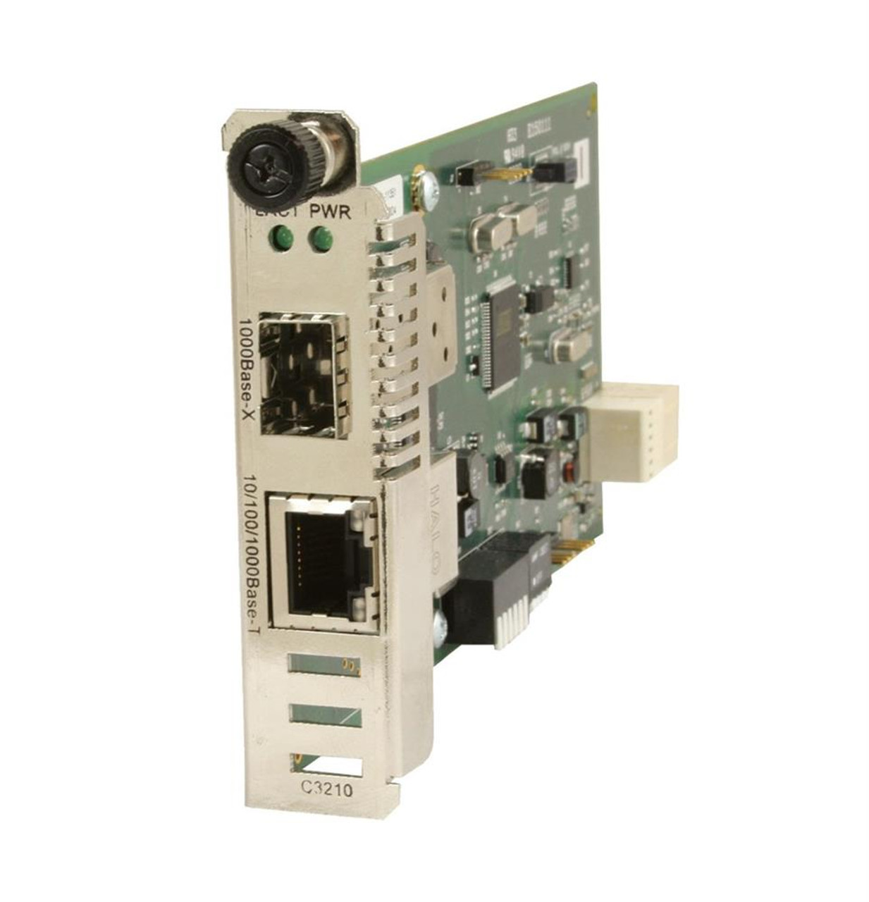 C3210-1017 Transition 10/100/1000Base-T Gigabit Ethernet Ion Platform Slide-In-Card