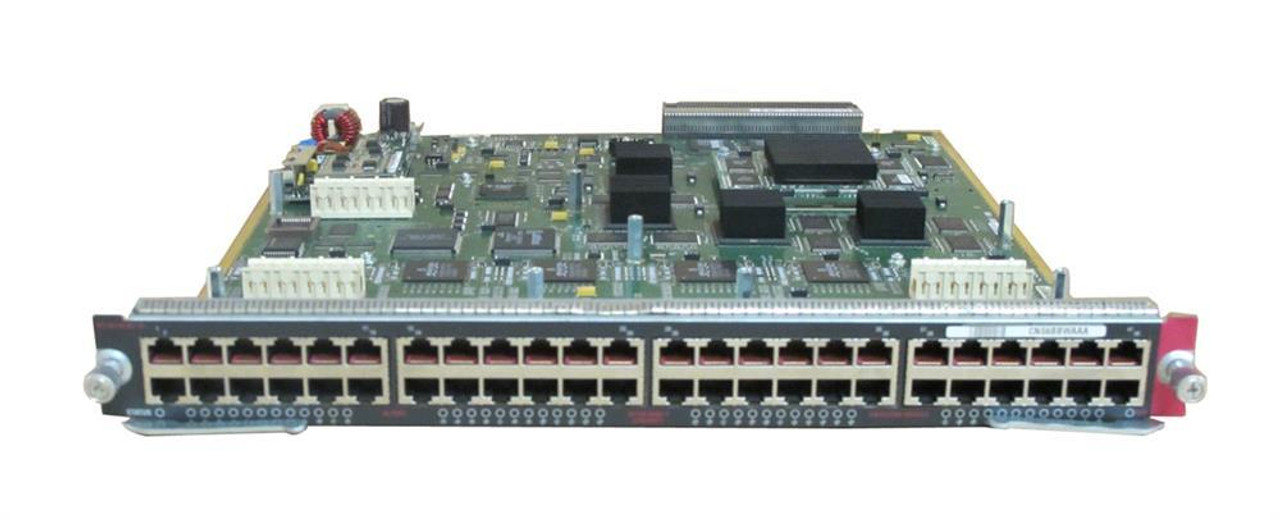 WS-X6148-RJ45V-DDO Cisco Switch 48-Ports En Fast En 10base-t 100base-tx Plug-in M (Refurbished)
