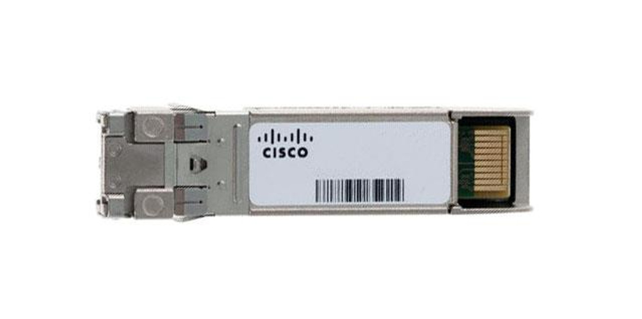 DS-SFP-10GE-SR= Cisco 10Gbps 10GBase-SR Multi-Mode Fiber 300m 850nm Duplex LC Connector SFP+ Transceiver Module (Refurbished)