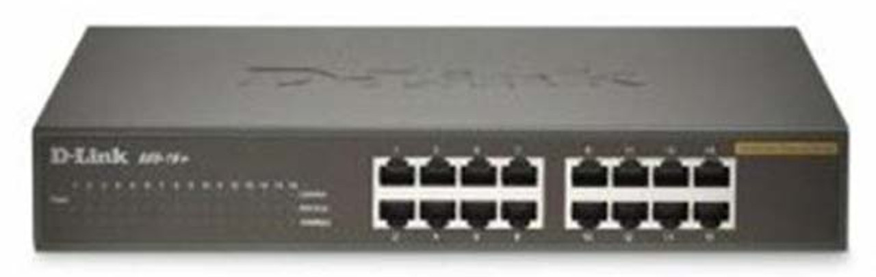 DSS-16_BIN1 D-Link 16-Ports x 10/100Base-TX Express EtherNetwork Switch (Refurbished)