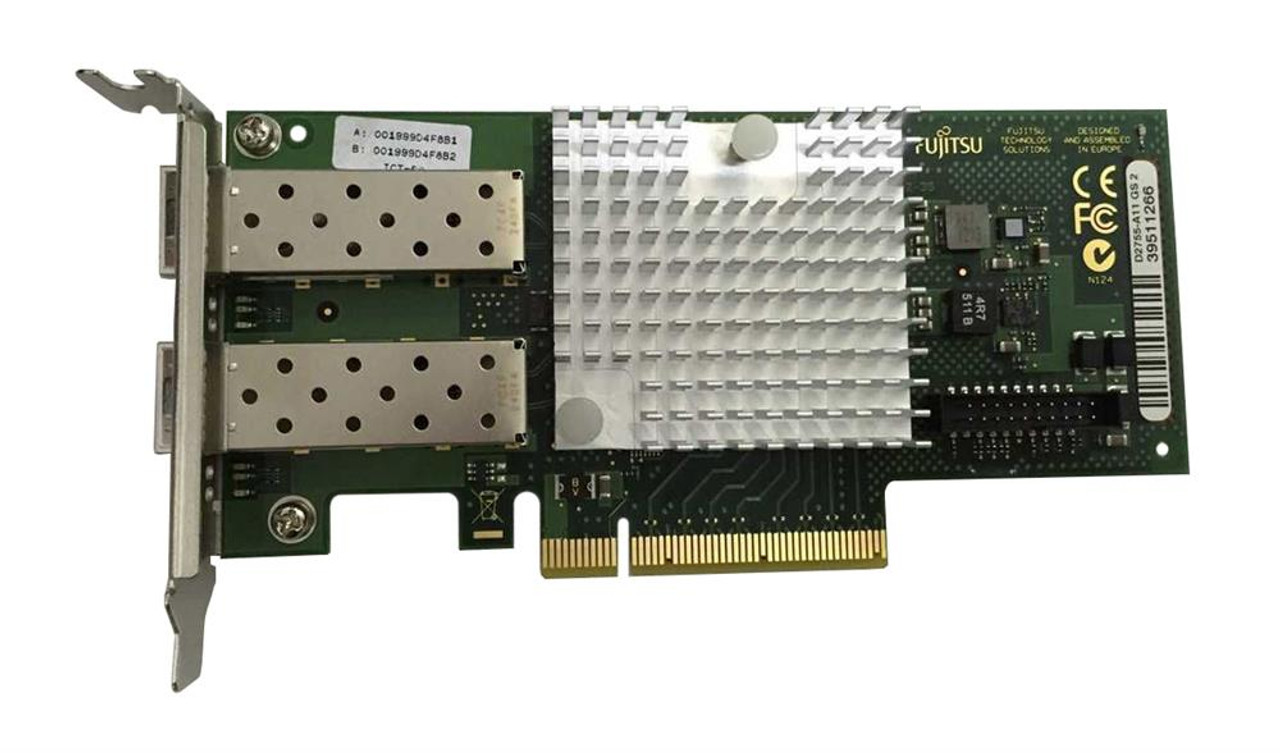 S26361-D2755-A11-2-R Fujitsu 2x10GB Dual LAN PCI Express Ethernet Controller