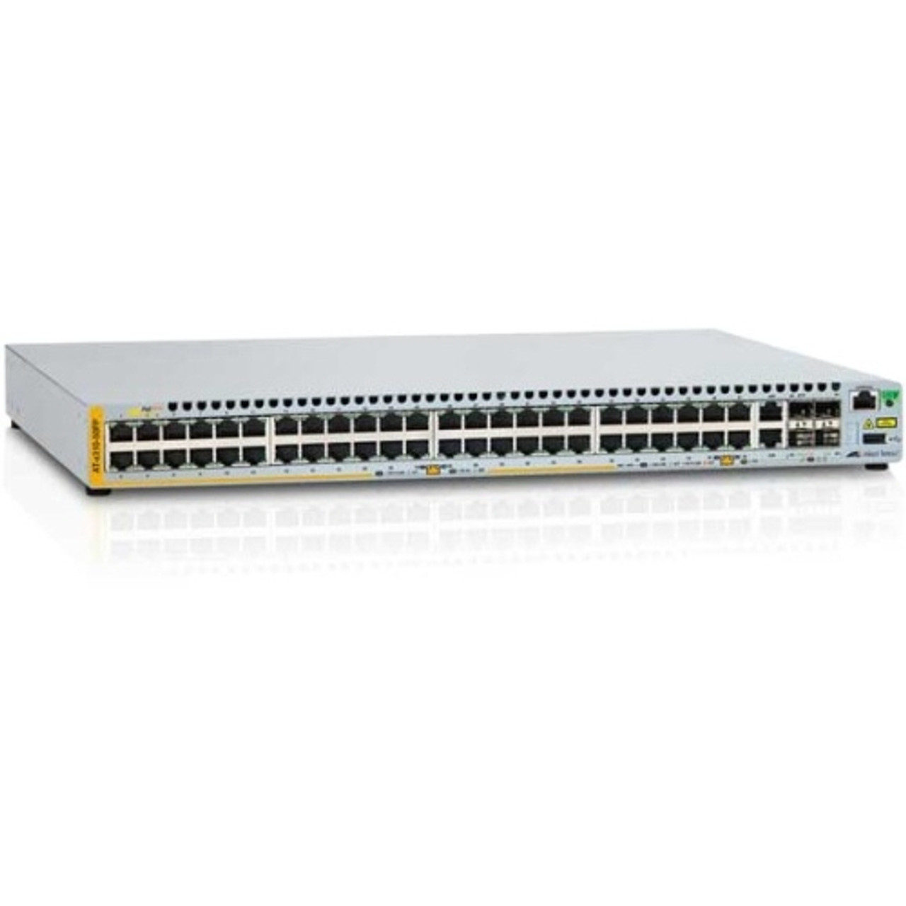 AT-X310-50FT-10 Allied Telesis 48-Ports 10/100Base-T Layer 2 Switch with 2x SFP/Cu Ports and 2 1 Gigabit Stacking Ports (Refurbished)