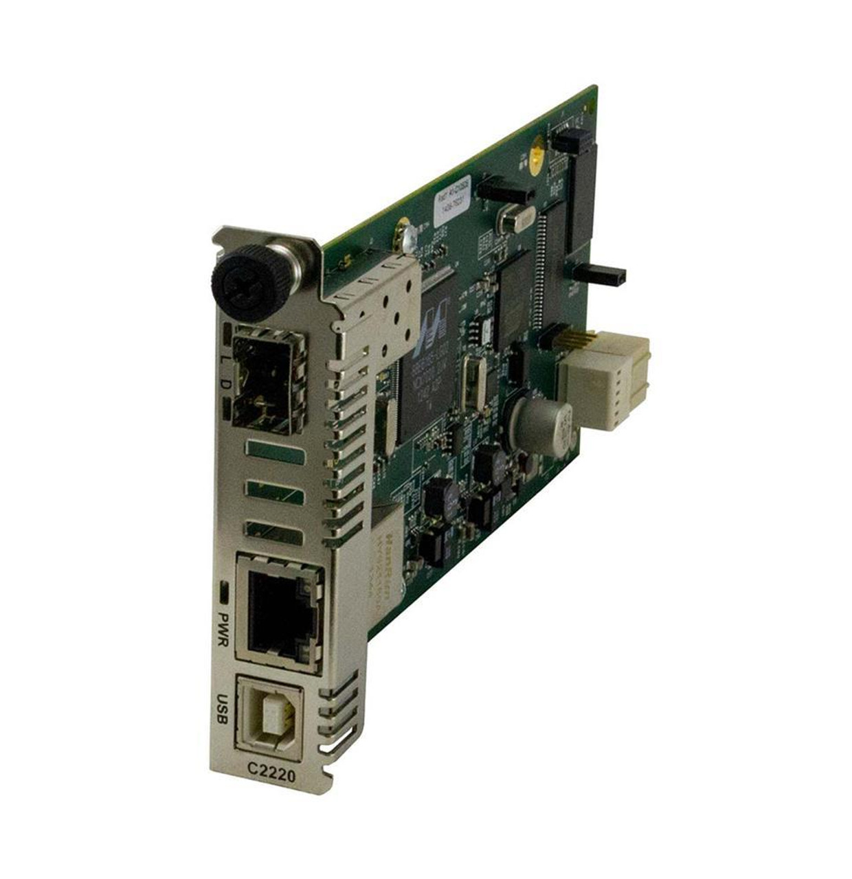 C2220-1014-D Transition 10/100/1000Base Ethernet Ion Platform Slide-In-Card