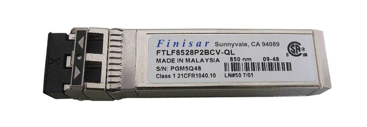 FTLF8528P2BCV-QL Finisar 8.5Gbps 8GBase-SR Multi-mode Fiber 150m 850nm Duplex LC Connector SFP+ Transceiver Module