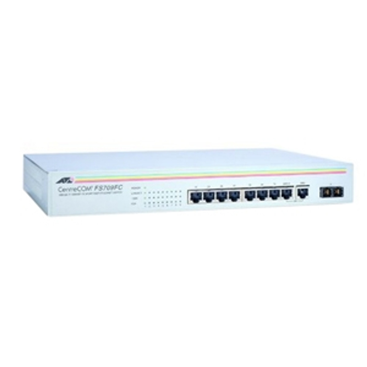 ATFS709FC Allied Telesis AT-FS709FC Unmanaged Fast Ethernet Switch (Refurbished)