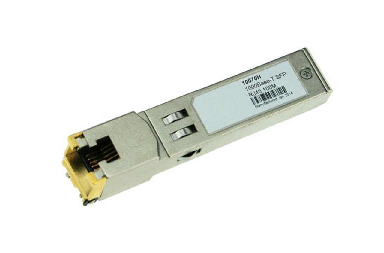 10070H Extreme Networks 1Gbps 1000Base-TX 100m RJ-45 Connector SFP Transceiver Module (Refurbished)