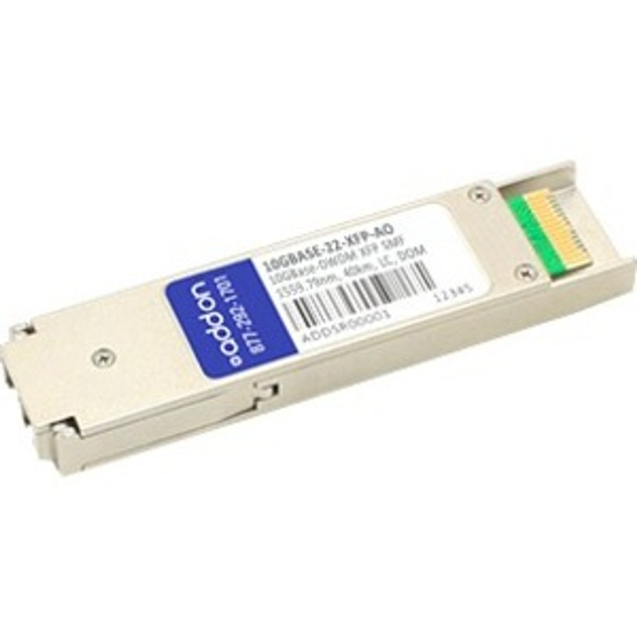 10GBASE-22-XFP-AO AddOn 10Gbps 10GBase-DWDM Single-mode Fiber 40km 1559.79nm LC ConnectorXFP Transceiver Module for Extreme Networks