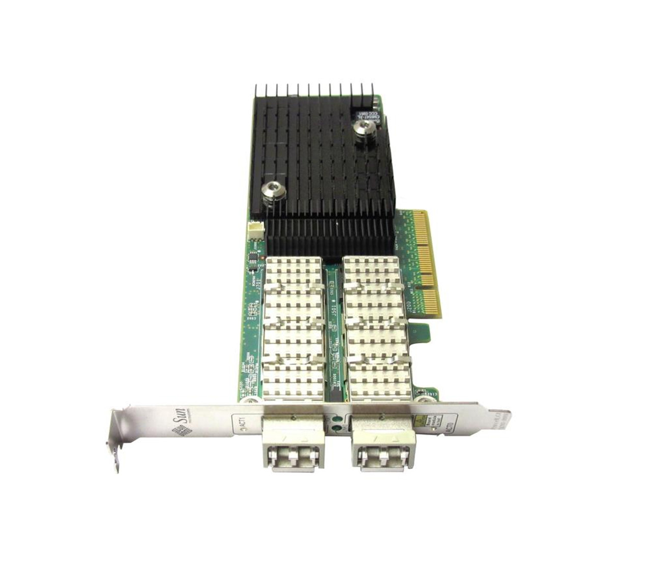 501-7283-09 Sun Multithreaded Dual-Ports 10Gbps Gigabit Ethernet PCI Express Networking Card