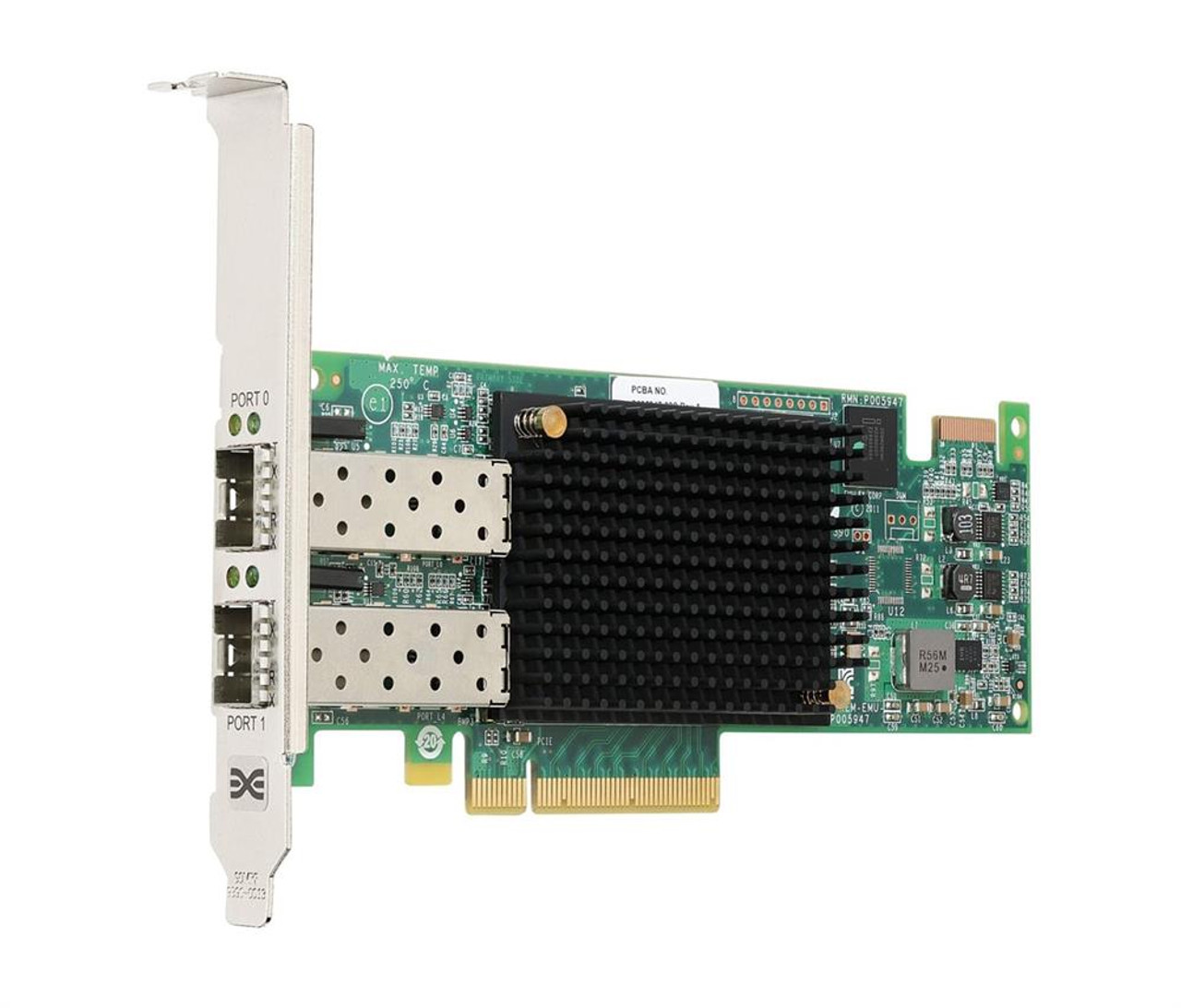 406-BBFH Dell Emulex LPe16002B Dual-Ports 16Gbps Fibre Channel HBA Low Profile