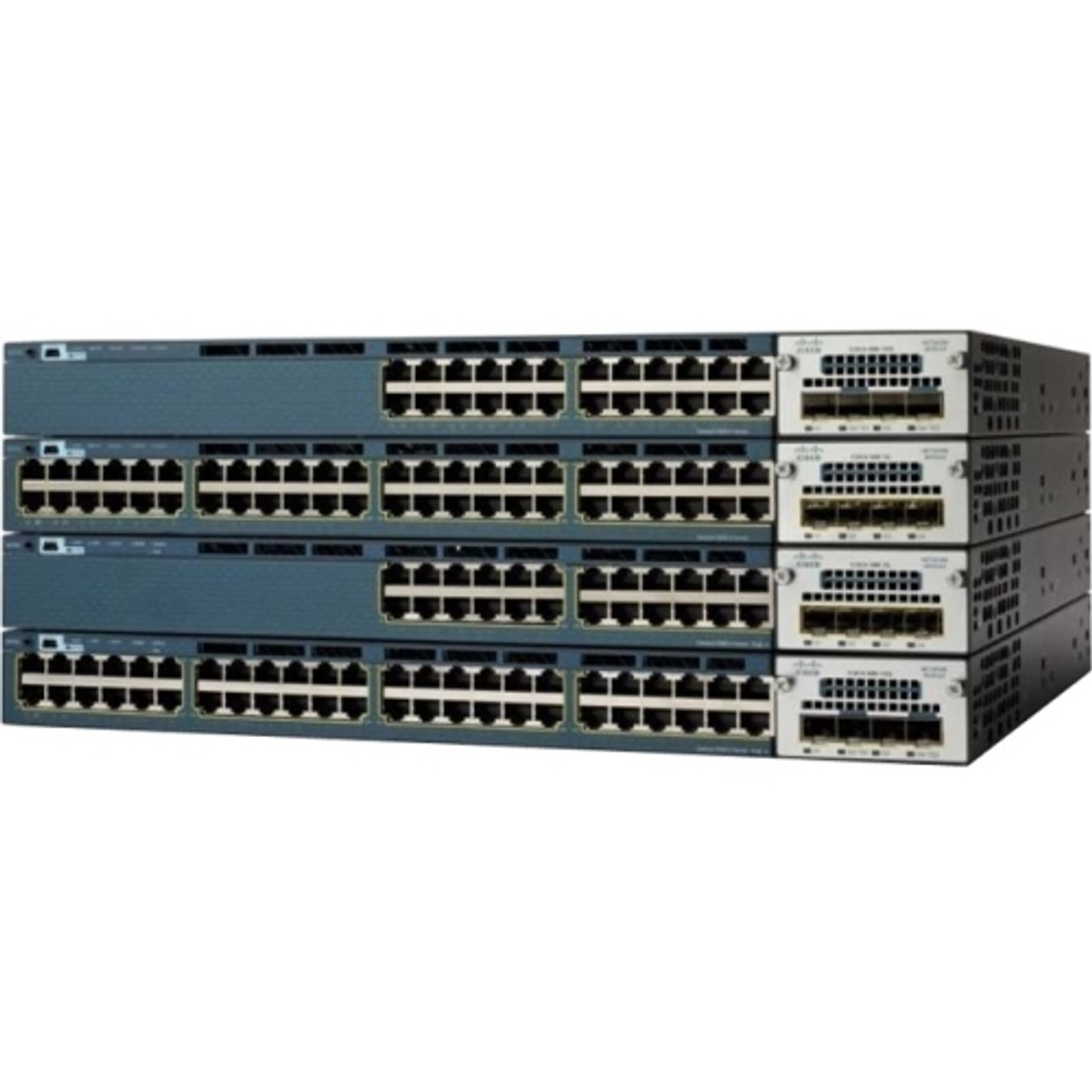 C3560X-48PF-10G Cisco Catalyst 3560X-48PF Ethernet Switch (Refurbished)