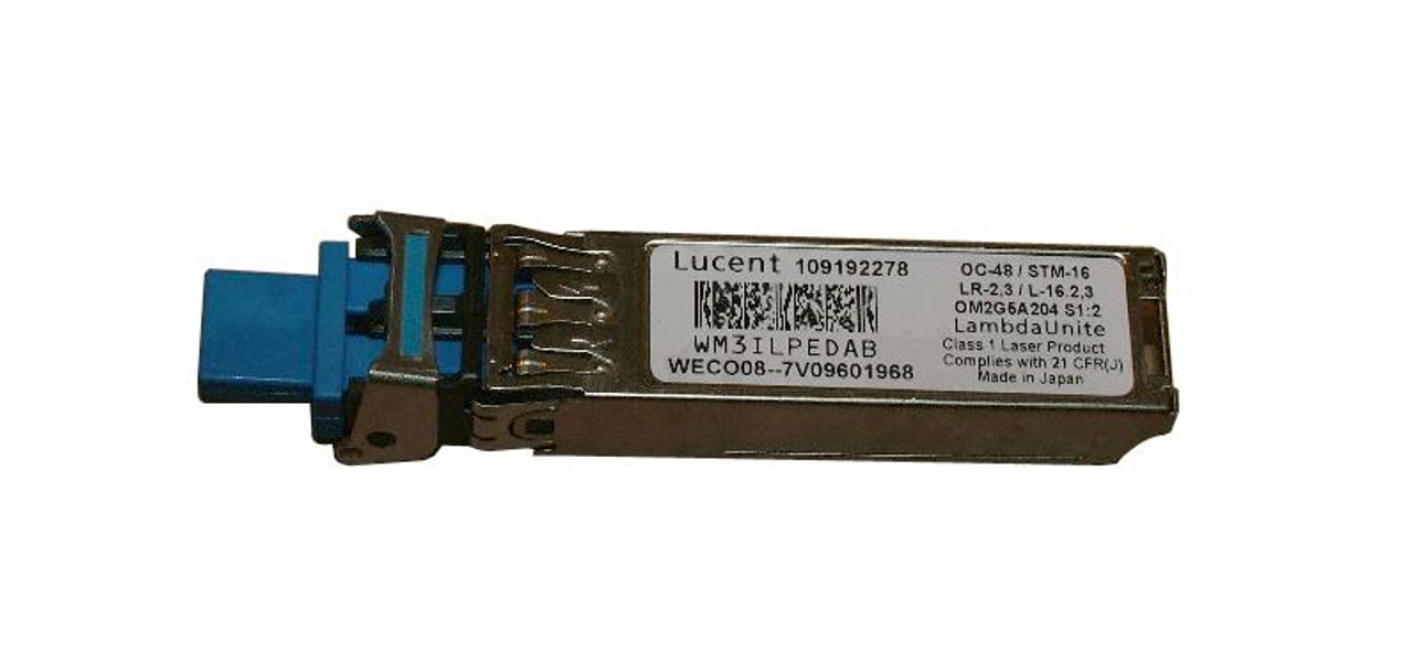 109192278 Alcatel OC48-LR2 Optical SFP Transceiver Module for 1675 Multiservice Switch (Refurbished)