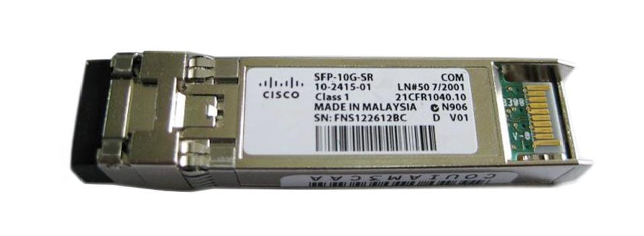 10-2415-01 Cisco SFP-10G-LR 10Gbps 10GBase-SR Single-mode Fiber 10km 1310nm Duplex LC Connector SFP+ Transceiver Module
