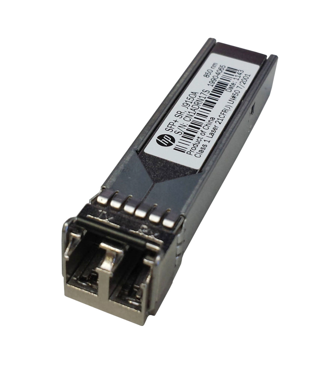 1990-4065 HP ProCurve X132 J9150A 10Gbps 10GBase-SR Multi-mode Fiber 300m 850nm Duplex LC Connector SFP+ Transceiver Module