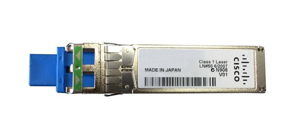 ONS-SC+-10GEP55.7 Cisco 10Gbps 10GBase-DWDM Single-Mode Fiber 80km 1555.75nm LC Connector SFP+ Transceiver Module