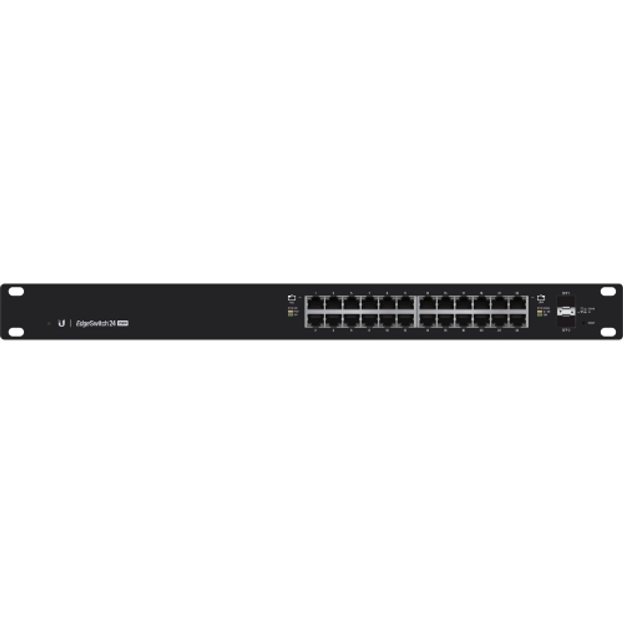 ES-24-250W Ubiquiti Networks EdgeSwitch 24-Ports SFP Layer 3 Gigabit Ethernet Switch Manageable 3 Layer Supported 1U High Desktop Rack-mountable (Refurbished)