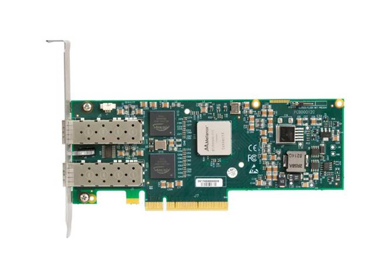 MT26448 Mellanox ConnectX EN 2-Ports 10Gbps Ethernet PCI Express Network Adapter