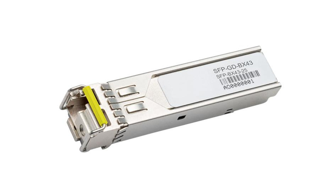 SFP-GD-BX43 MRV 1.25Gbps 1000Base BX-D Single-mode Fiber 22km 1490nmTX/1310nmRX LC Connector SFP Transceiver Module