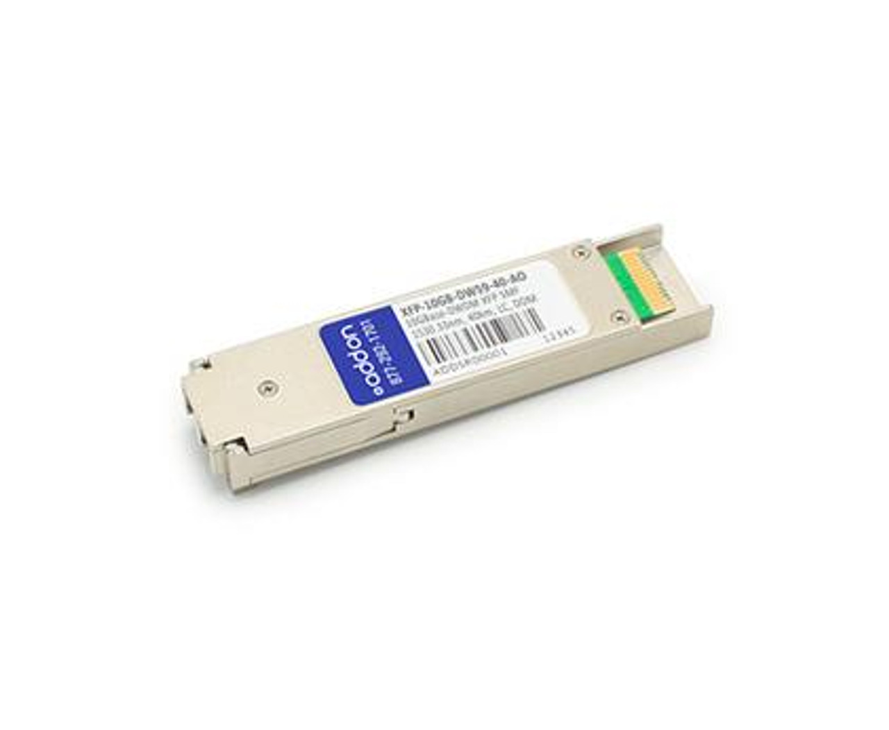 XFP-10GB-DW59-40-AO AddOn 10Gbps 10GBase-DWDM Single-mode Fiber 40km 1561.42nm LC Connector XFP Transceiver Module