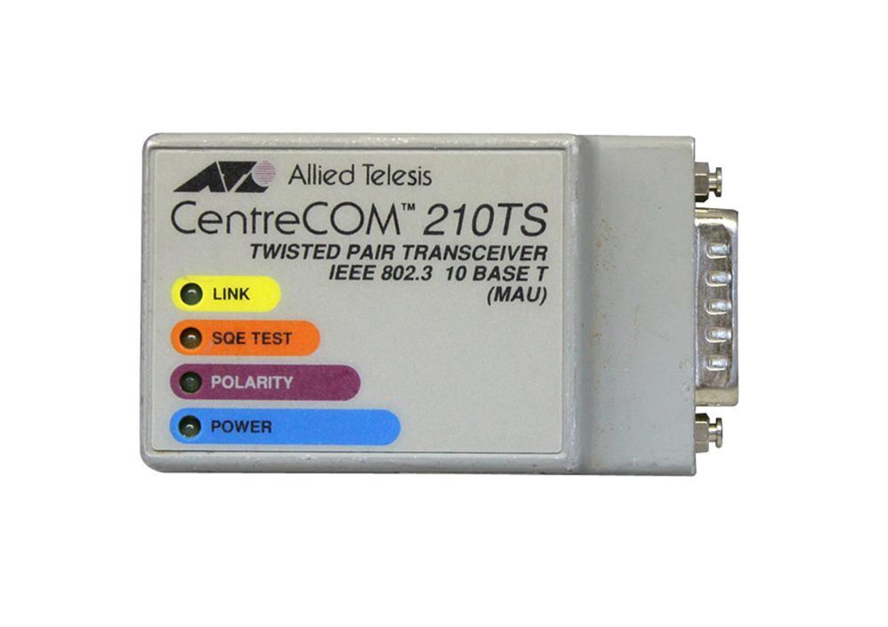 AT-210TS-070 Allied Telesis 10Base-T AUI to RJ45 Micro Transceiver Module