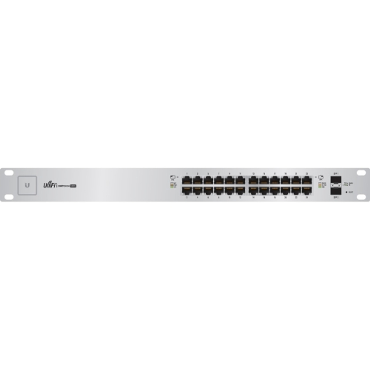 US-24-500W Ubiquiti Networks UniFi Switch Manageable 24-Ports SFP Gigabit Ethernet 2 Layer Supported 1U High Rack-mountable (Refurbished)