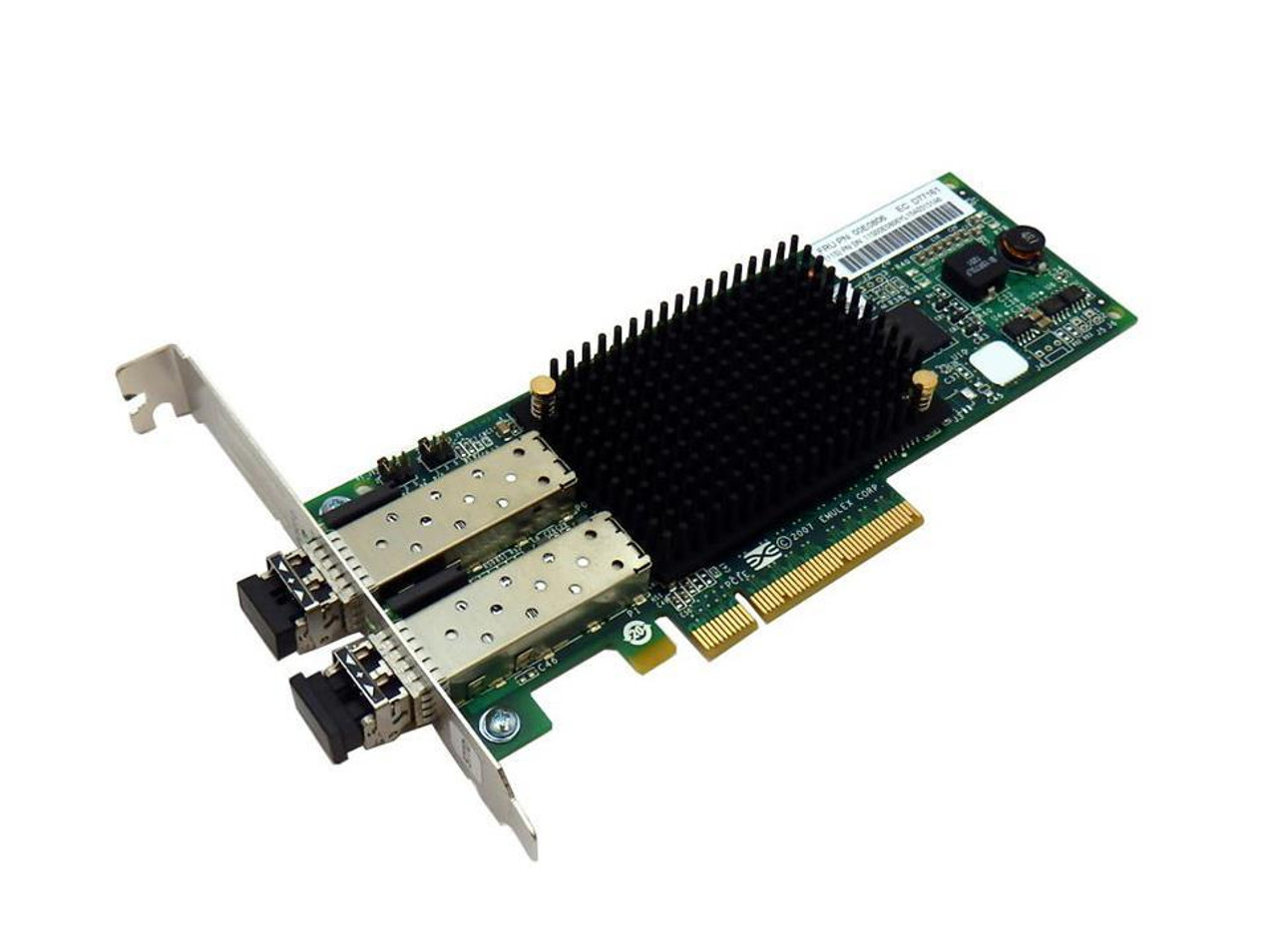 LPE12002-SUN Emulex Network LightPulse Dual-Ports 8Gbps Fibre Channel PCI Express 2.0 x8 Low Profile MD2 Host Bus Network Adapter for Sun