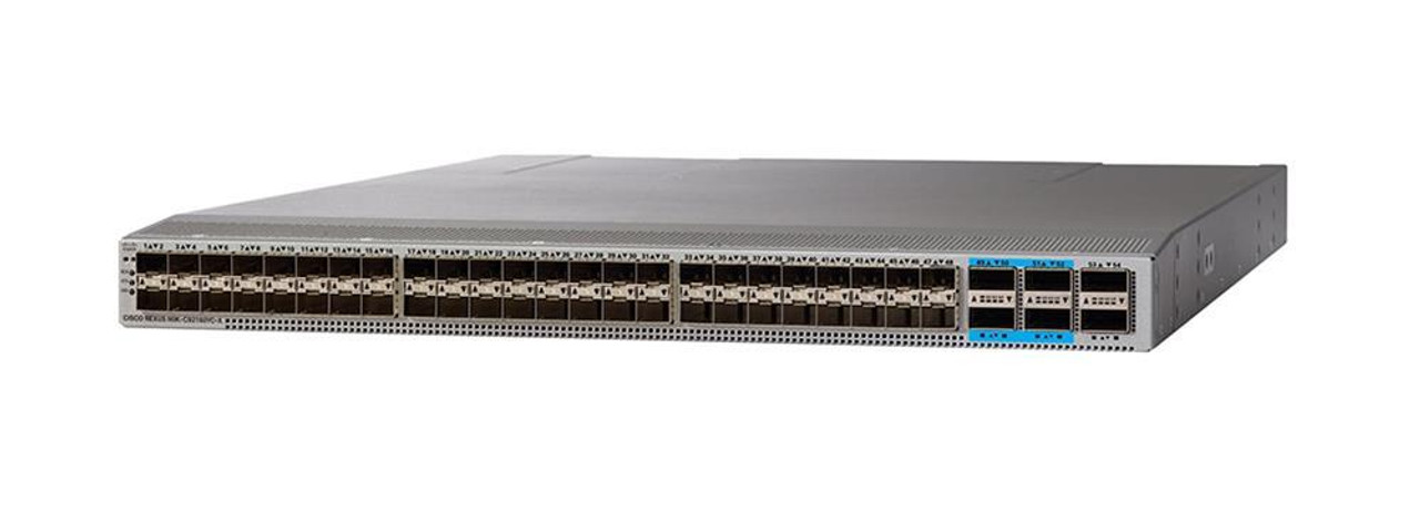 N9K-C92160YCX-B18Q Cisco Nexus 92160YC-X 48-Ports SFP+ 10 Gigabit Ethernet Expansion Slots Manageable Layer3 Rack-mountable 1U Switch (Refurbished)