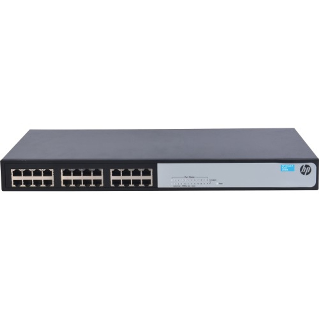 JD986BS#ABA HP 1410-24-R 24-Ports RJ-45 10/100Base-T Unmanaged Layer 2 Rack-Mountable 1U Fast Ethernet Switch (Refurbished)