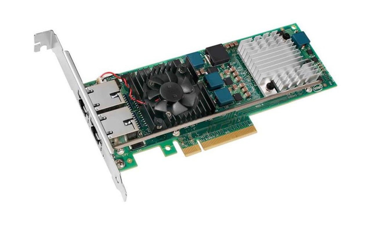 E91920-004 Intel Dual-Ports RJ-45 10Gbps 10GBase-T 10 Gigabit Ethernet PCI Express 2.0 x8 Server Network Adapter