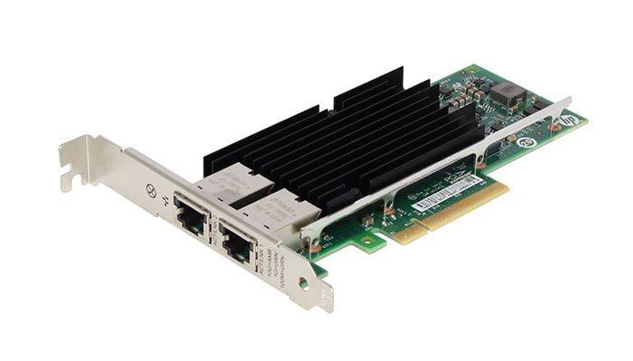 G8U13AV HP 561T Dual-Ports RJ-45 10Gbps Gigabit Ethernet PCI Express 2.1 x8 Network Adapter