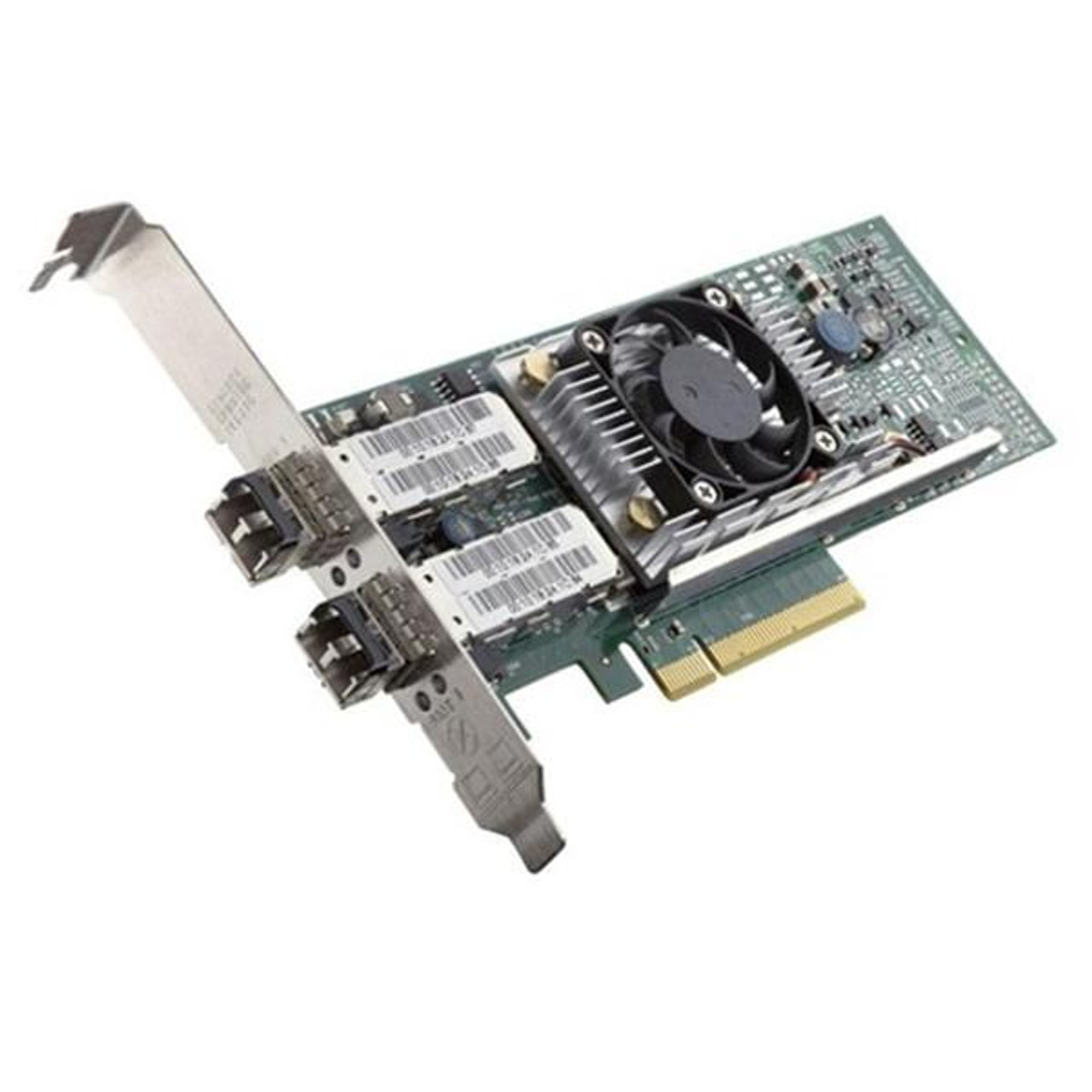06J0DD Dell Dual-Ports SFP+ 16Gbps Fibre Channel PCI Express 3.0 x4 Host Bus Network Adapter by QLogic