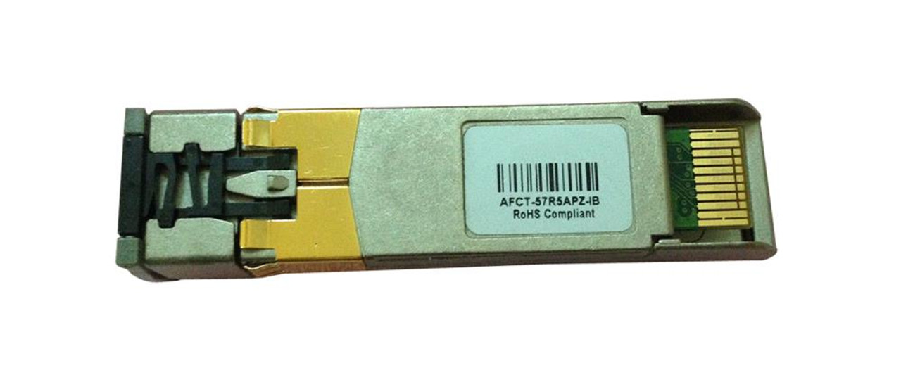 AFCT-57R5APZ-IB Avaya 4.25Gbps 1000Base-LX Single-mode Fiber 10km 1310nm Duplex LC Connector SFP Transceiver Module (Refurbished)