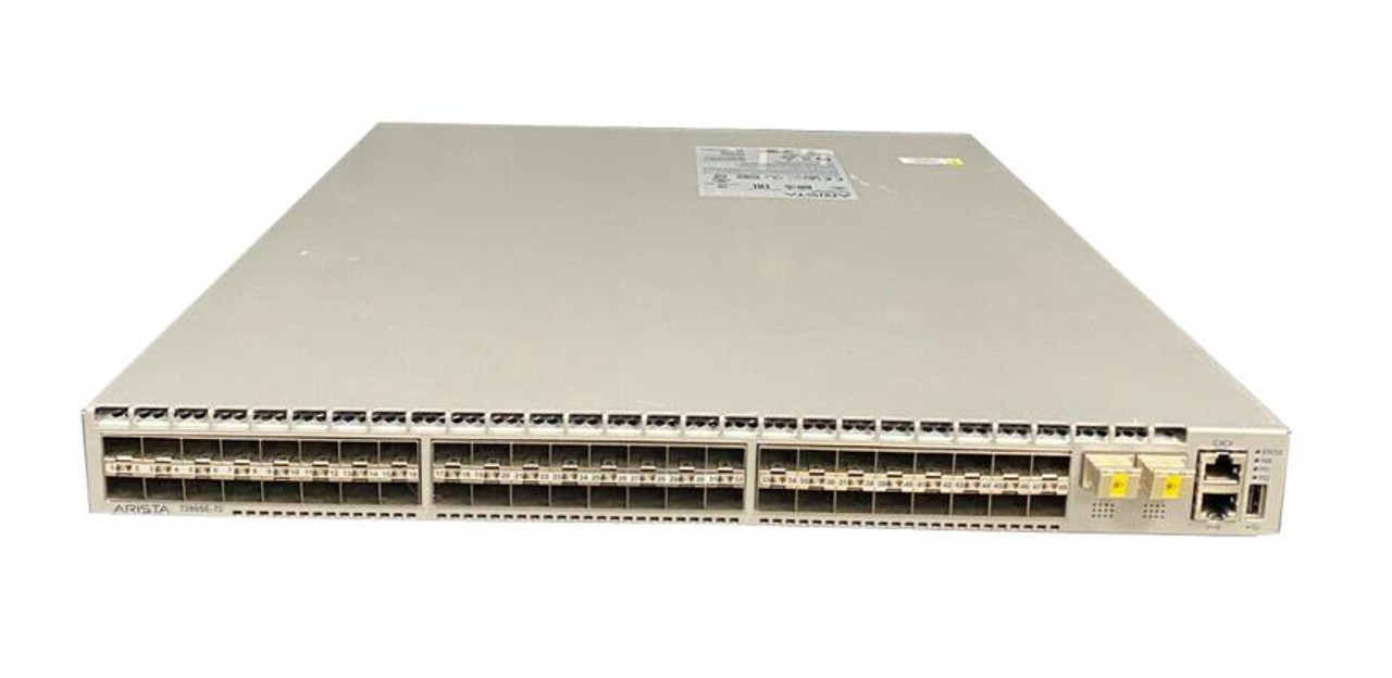 DCS-7280SE-72-F Arista Networks 7280E 48x 10GbE (SFP+) and 2x 100GbE MXP Switch (Refurbished)