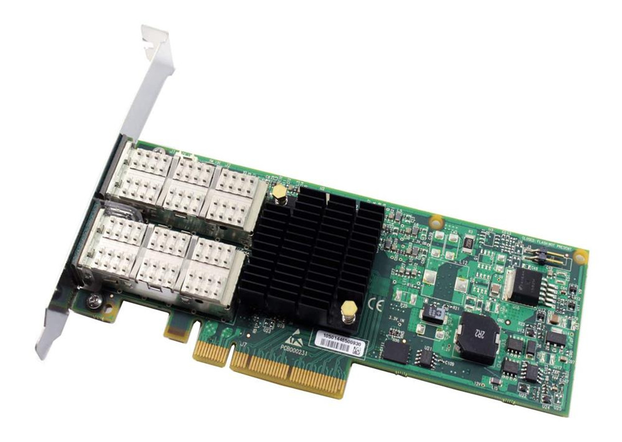 AOC-MHQH29B-XTR SuperMicro ConnectX-2 Dual-Ports QSFP 40Gbps PCI Express 2.0 x8 VPI Network Adapter