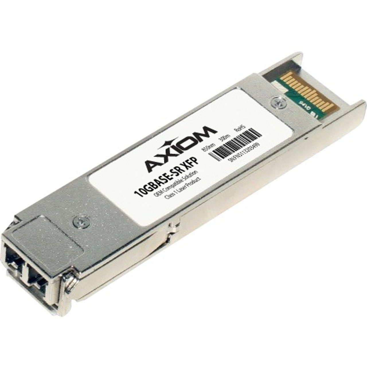 XFP-SR-AX Axiom 10Gbps 10GBase-SR Multi-mode Fiber 300m 850nm Duplex LC Connector XFP Transceiver Module for Aruba Compatible