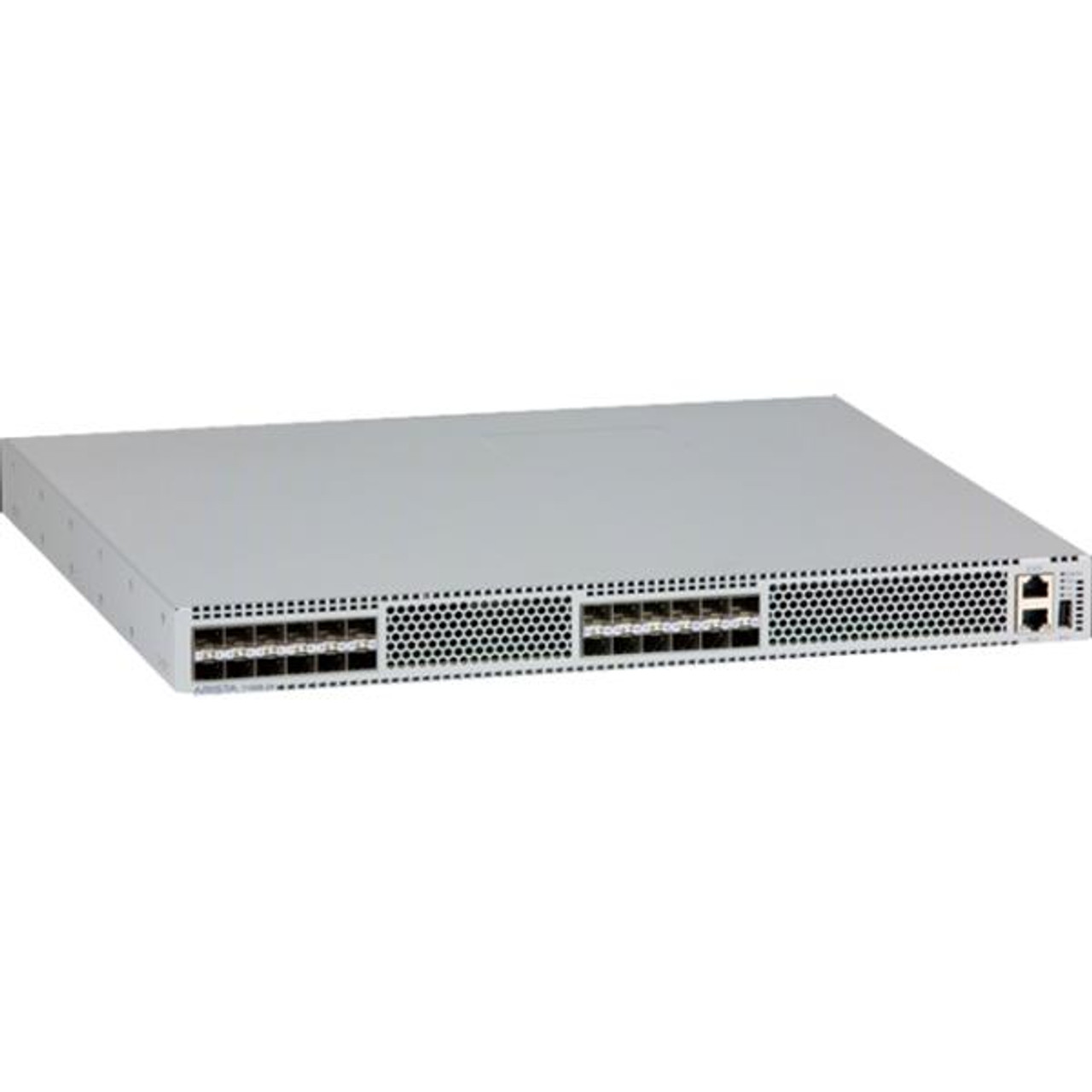 DCS-7150S-24-R Arista Networks 7150S Series 24-Ports SFP+ 10Gbps 10 Gigabit Ethernet Layer 3 Managed Switch rear-to-front airflow 2x AC PSU (Refurbished)