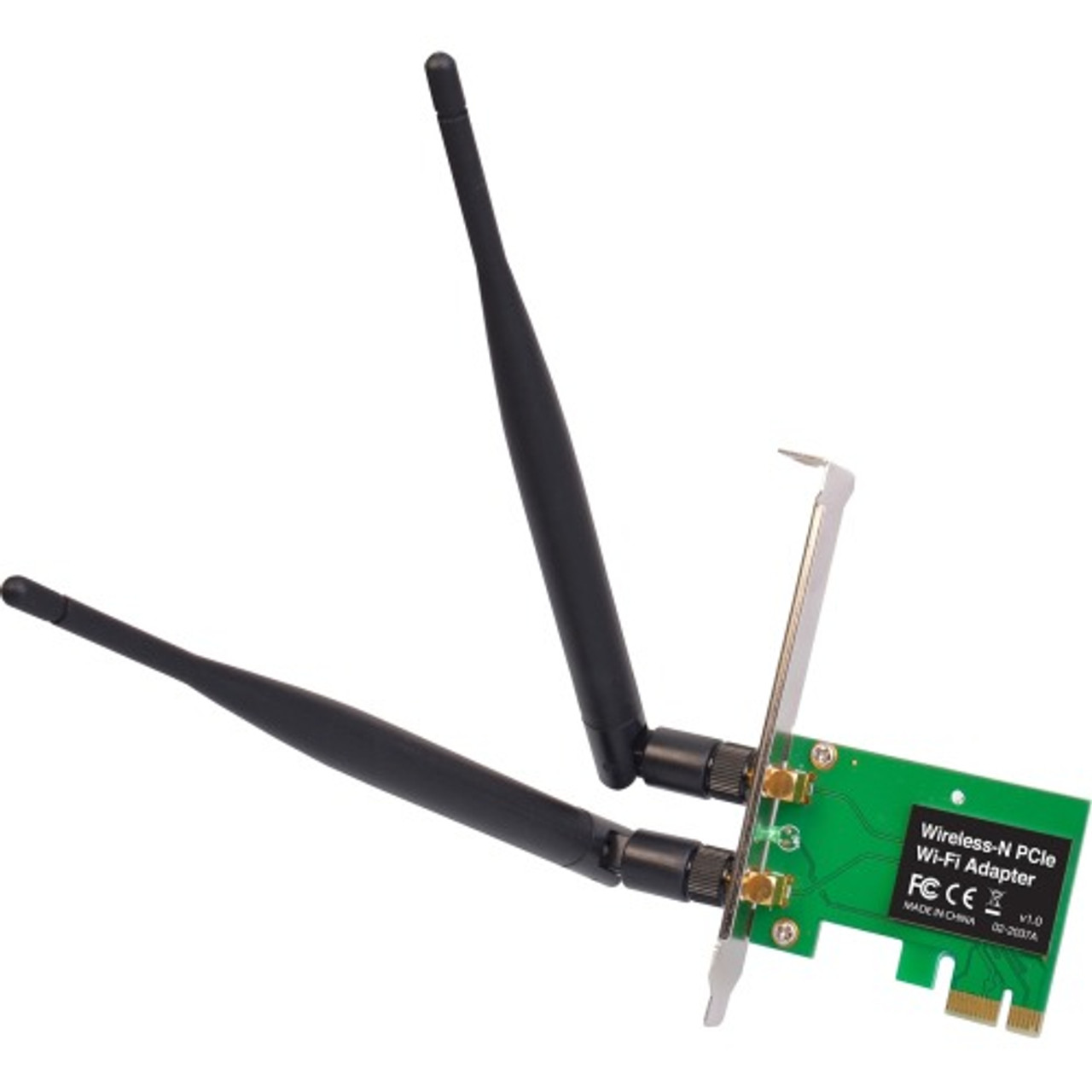 CN-WR0811-S2 SIIG Dual Profile Pci Express 2.4ghz Wireless-N Wi-Fi Adapter With Dual Antennas