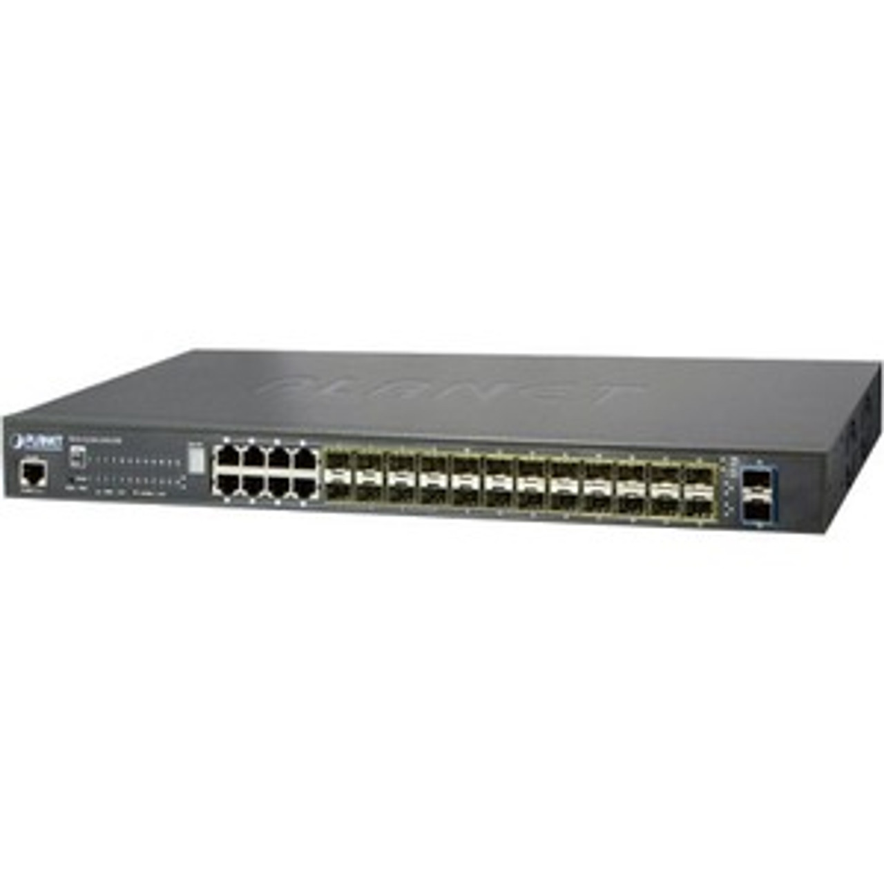 SGS-5220-24S2XR Planet SGS-5220-24S2XR Ethernet Switch - 8 Ports - Manageable - 10 Gigabit Ethernet, Gigabit Ethernet - 1000Base-T, 10GBase-SR, 1000Base-SX/LX,