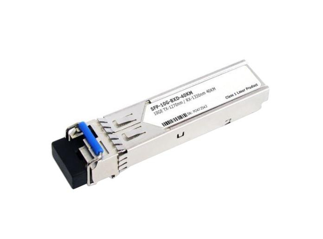 SFP-10G-BXD-40KM Cisco 10Gbps 10GBase-BX-D Single-mode Fiber 40km 1330nmTX/1270nmRX LC Connector SFP+ Transceiver Module