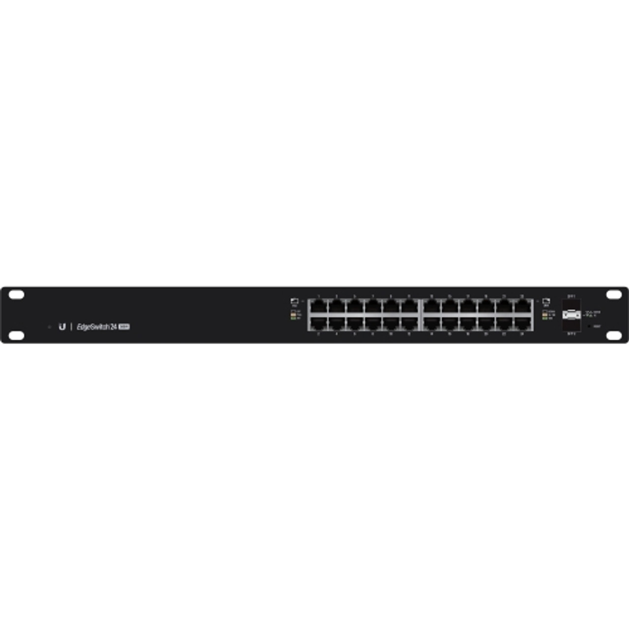ES-24-500W Ubiquiti Networks EdgeSwitch 24-Ports SFP Layer 3 Gigabit Ethernet Layer 3 Switch Manageable 3 Layer Supported 1U High Rack-mountable (Refurbished)