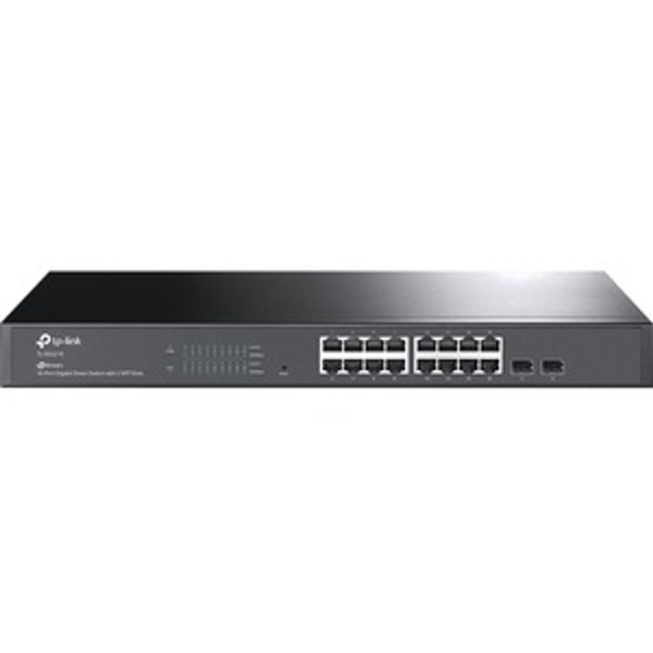 TL-SG2218 TP-Link JetStream TL-SG2218 Ethernet Switch - 16 Ports - Manageable - 3 Layer Supported - Modular - 2 SFP Slots - 12.30 W Power Consumption -