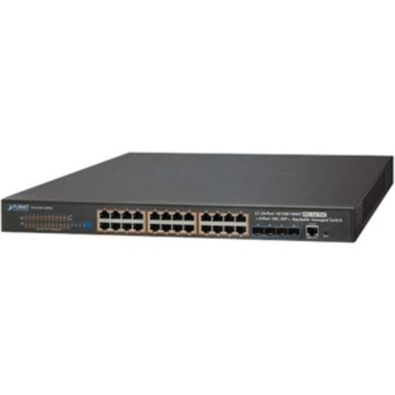 SGS-6341-24P4X Planet SGS-6341-24P4X Layer 3 Switch - 24 Ports - Manageable - Gigabit Ethernet, 10 Gigabit Ethernet - 1000Base-SX/LX/BX, 10GBase-SR/LR,
