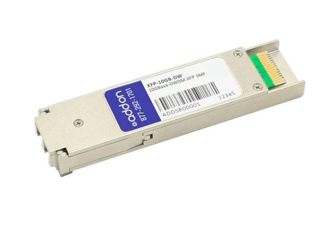 XFP-10GB-DW25-80-AO AddOn 10Gbps 10GBase-DWDM Single-mode Fiber 80km 1557.36nm LC Connector XFP Transceiver Module