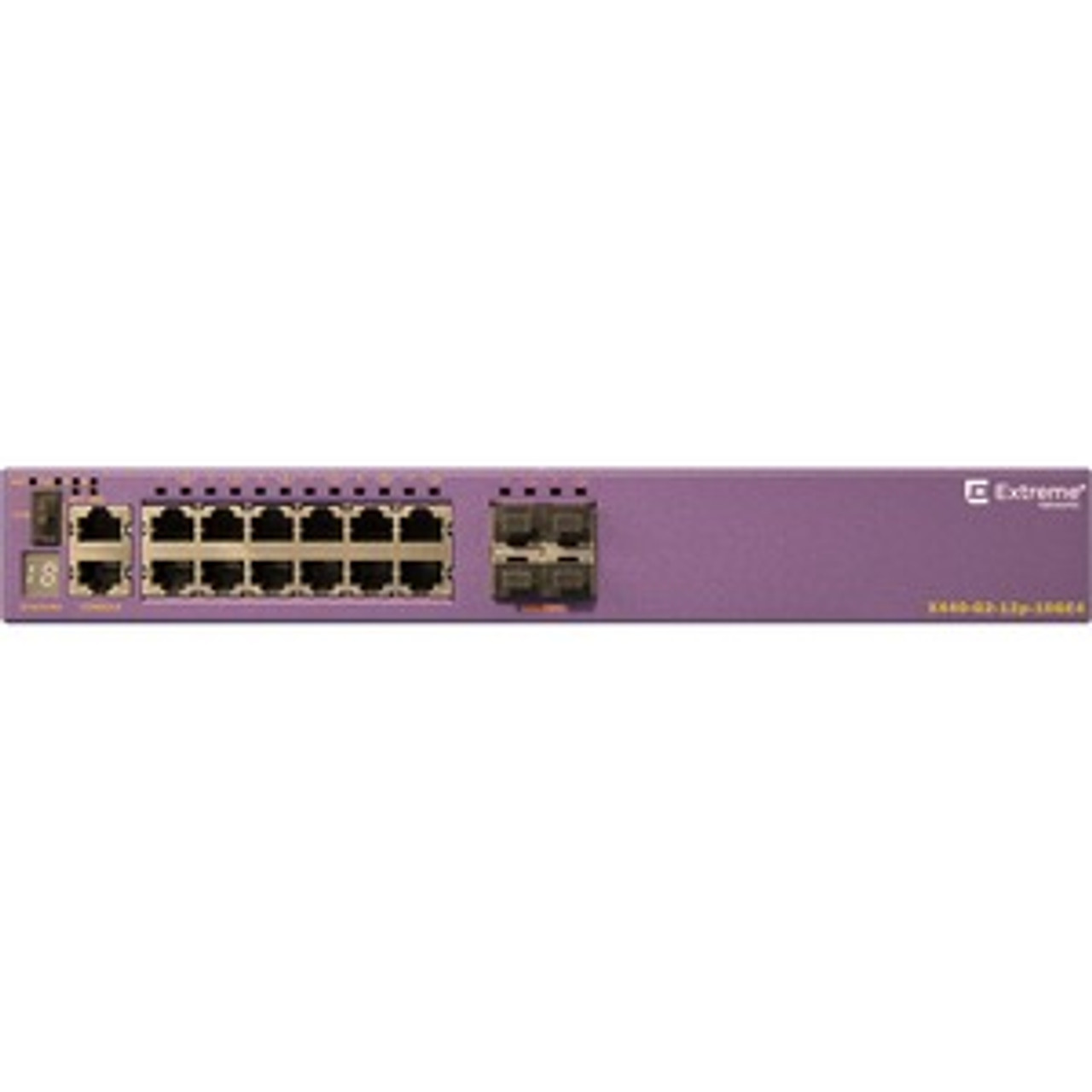 16531 Extreme Networks X440-G2-12p-10GE4 Ethernet Switch - 24 Ports - Manageable - Gigabit Ethernet - 10/100/1000Base-T, 1000Base-X - 3 Layer Supported -