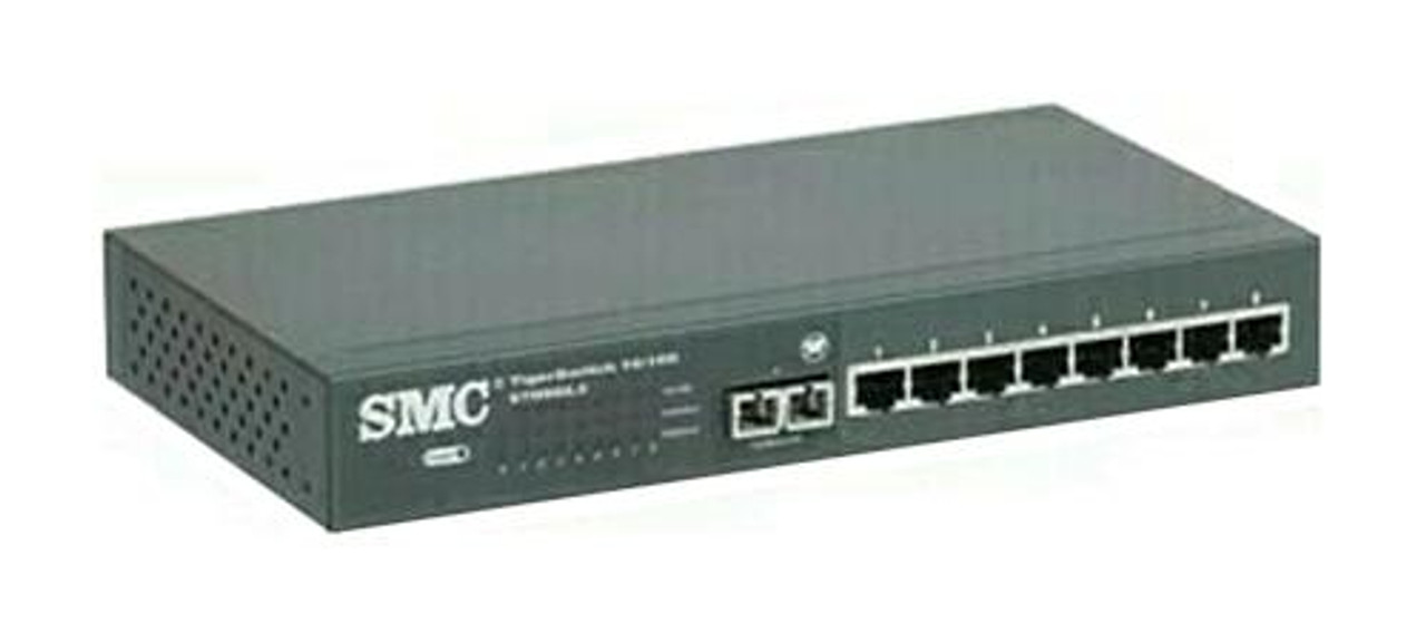 SMC6709GL2INT LG-Ericsson TigerSwitch SMC6709GL2 Ethernet Switch - 8 x 10/100Base-TX, 1 x  (Refurbished)