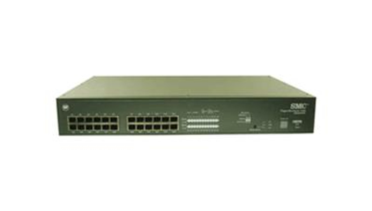 750.5217 LG-Ericsson TigerSwitch SMC6924VF Stackable Ethernet Switch - 24 Ports - Manageable - 100Base-FX - 2 Layer Supported - Lifetime Limited 
