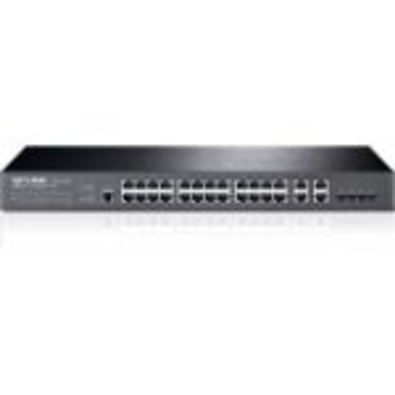 T2500-28TC TP-LINK JetStream 24-Port SFP 10/100Mbps + 4-Port Gigabit L2 Managed Switch (Refurbished)