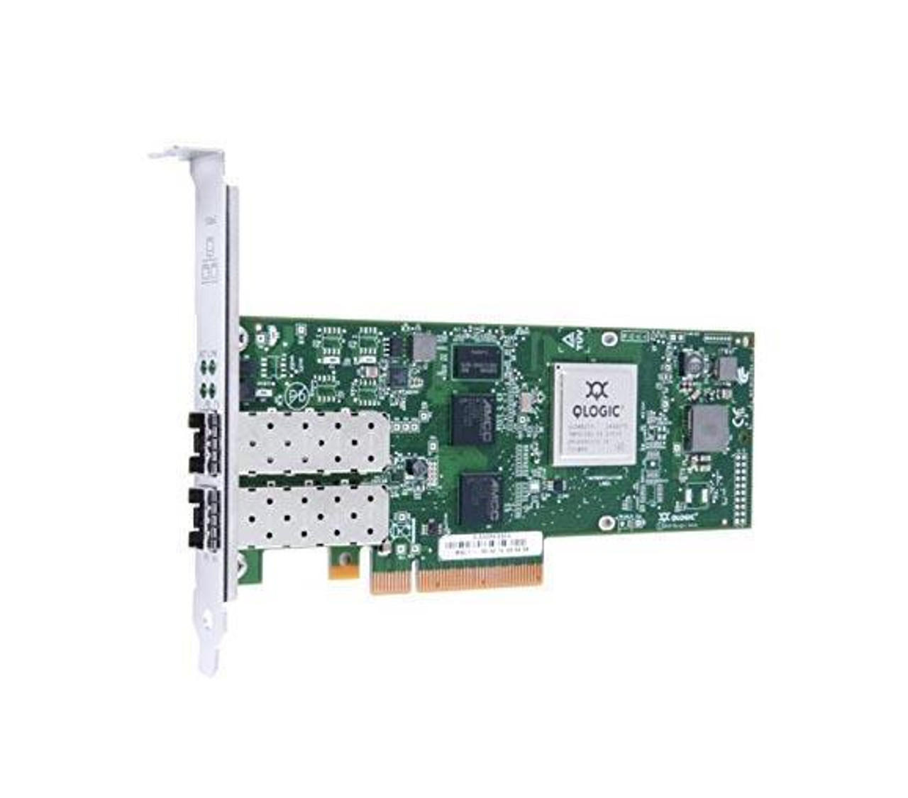 QLE3242-1 QLogic Dual-Ports SFP+ 10Gbps 10 Gigabit Ethernet PCI Express 2.0 x8 Network Adapter