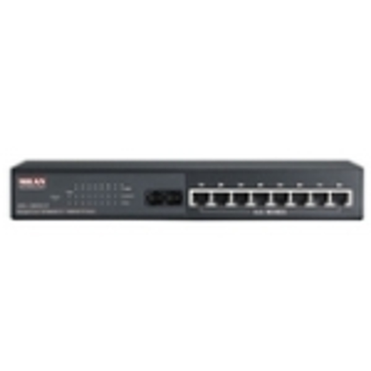 MIL-SM801PSCEU Milan MIL-SM801P Ethernet Switch 8 x 10/100Base-TX, 1 x 100Base-FX (Refurbished)